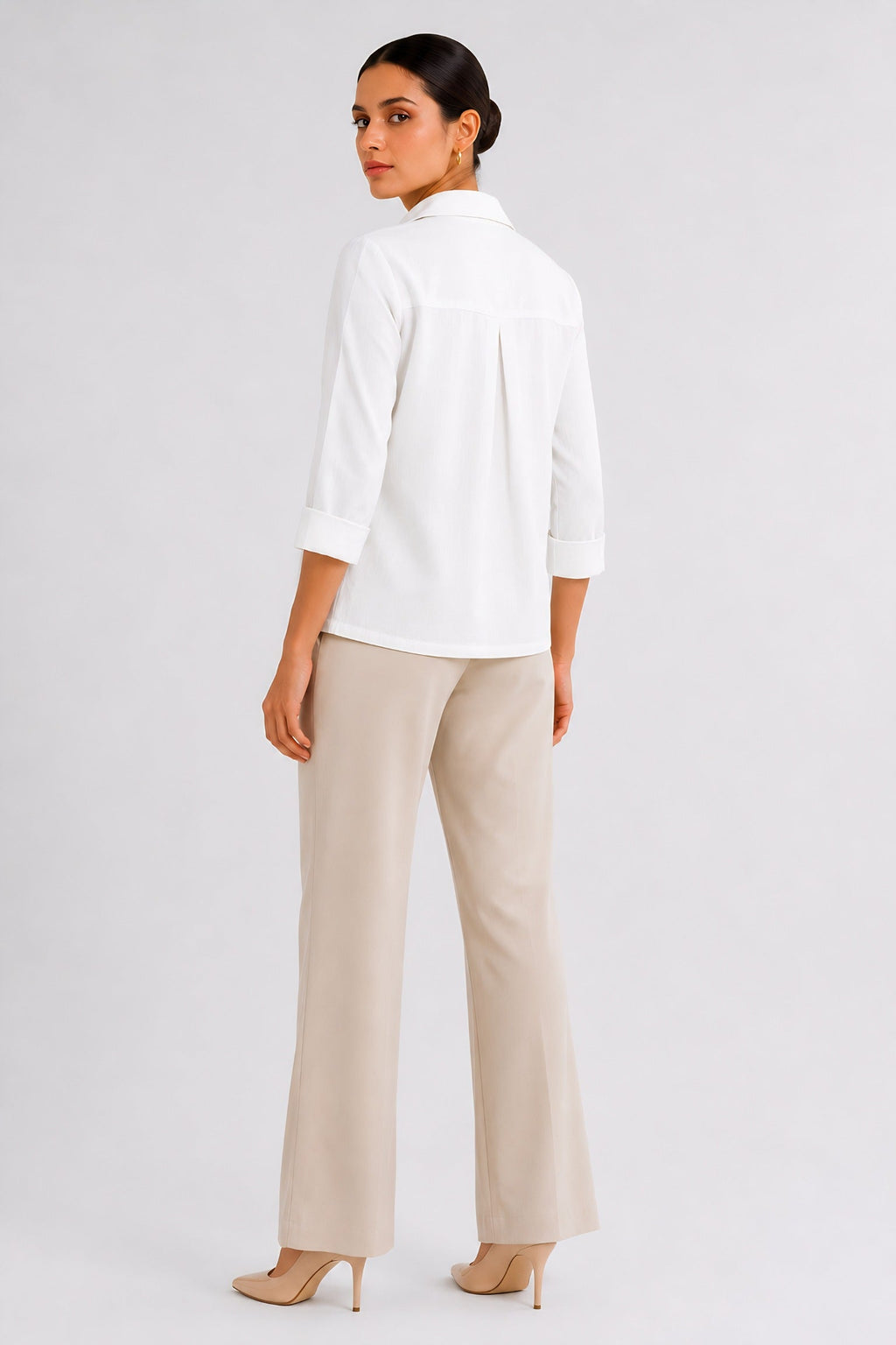 White Wrap Shirt