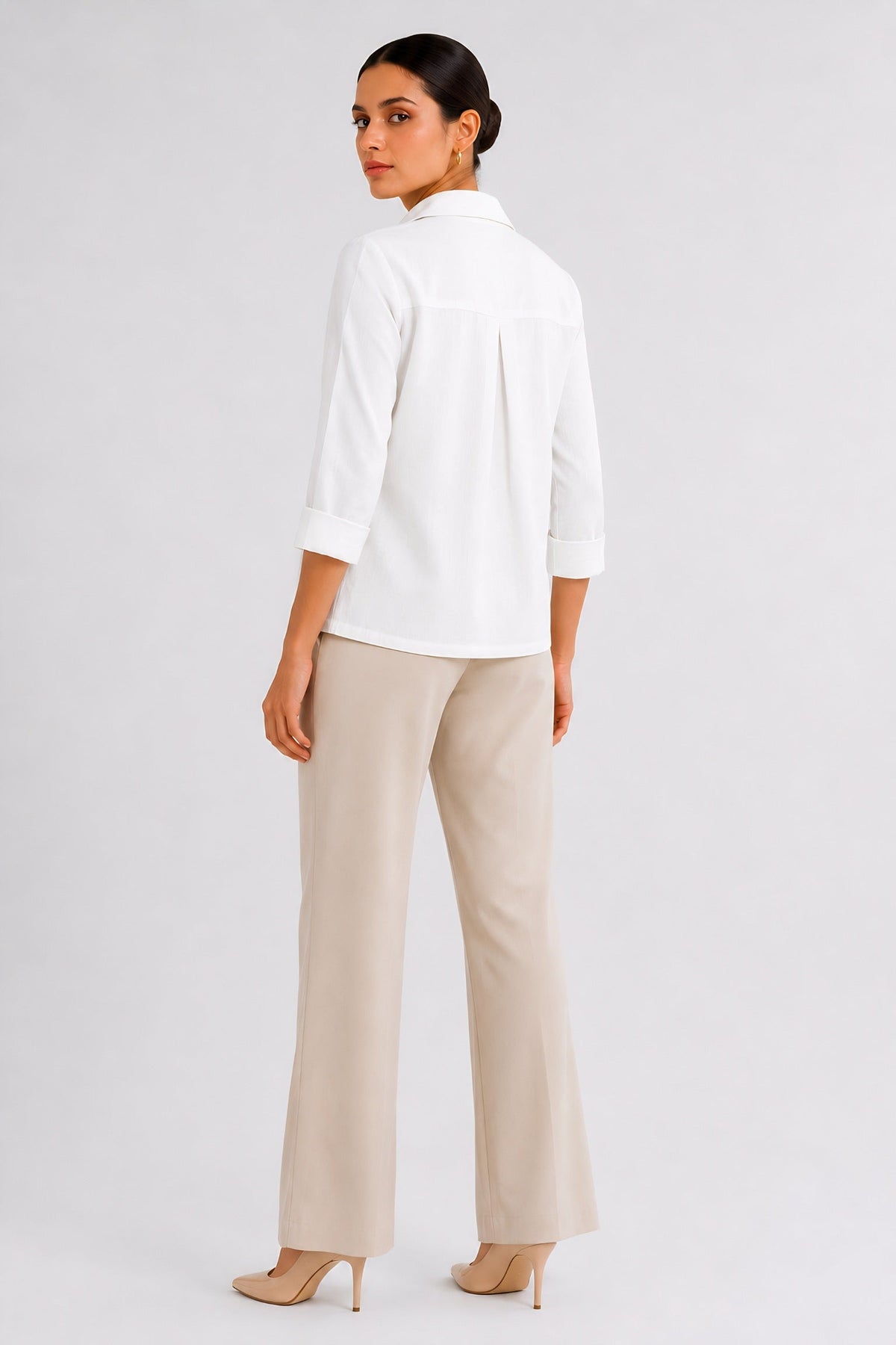 White Wrap Shirt